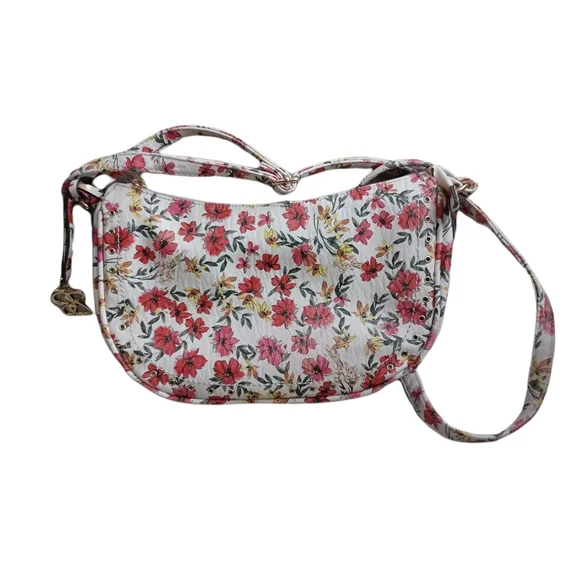 Jessica Simpson Gloria Floral Print Midi Crossbody Handbag - Picture 3 of 16